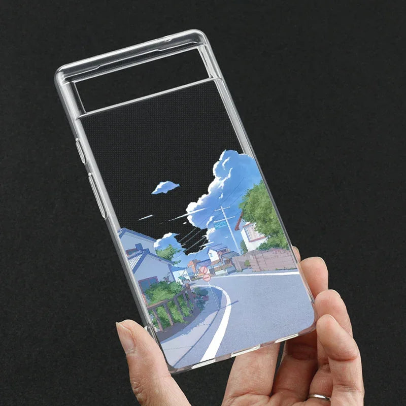 Anime Landscape Case for Pixel 6-8 Pro