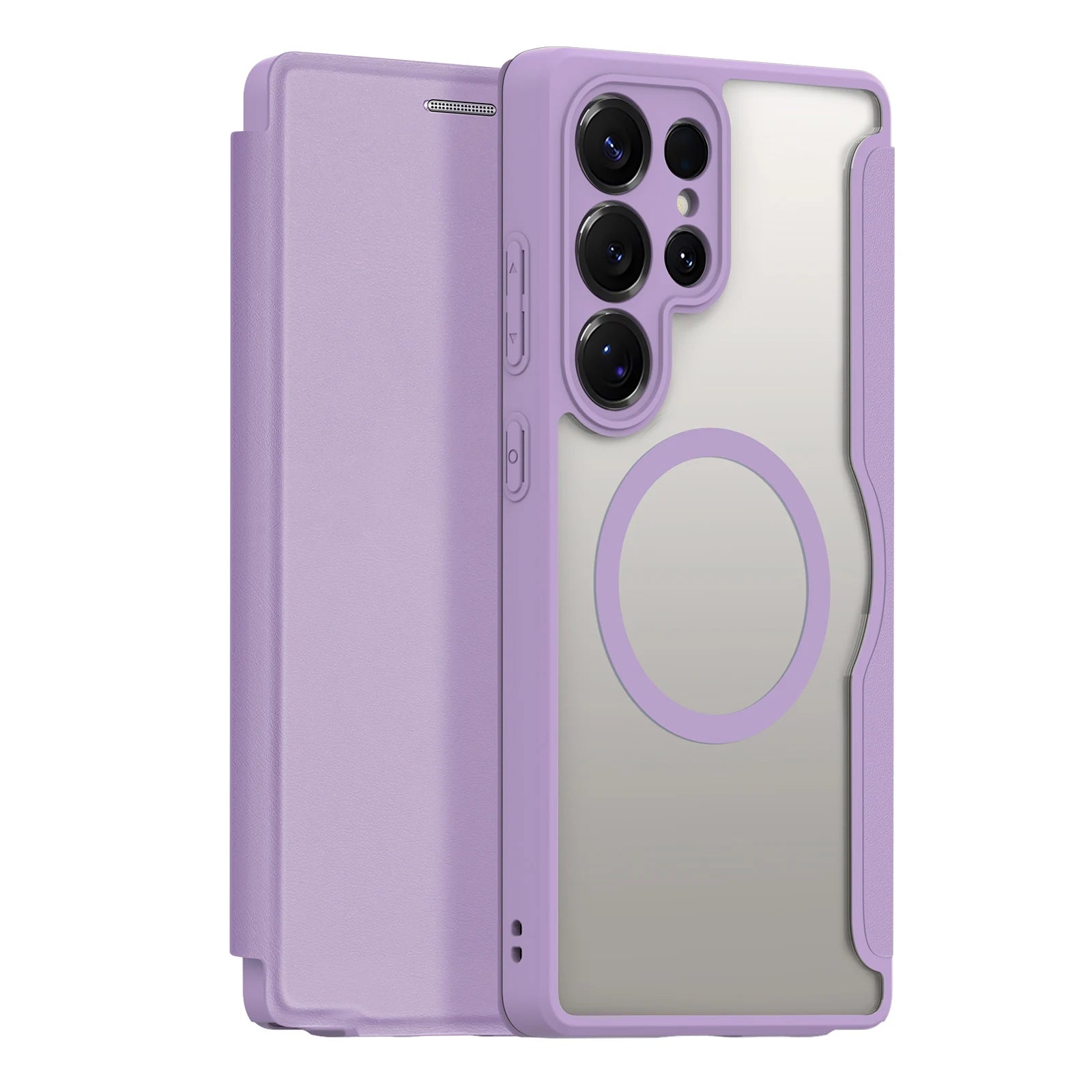 Magnetische Flip Hülle für Samsung Galaxy S23 S24 S25