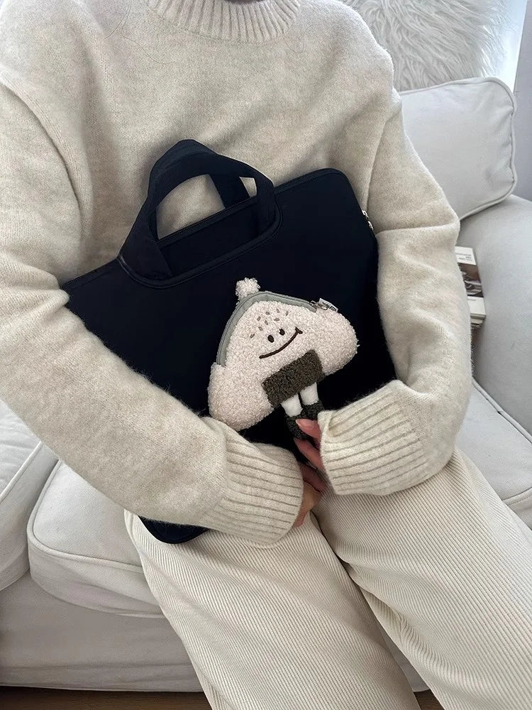 Niedliche Stoßfeste Laptop Hülle 13–16 Zoll Damen