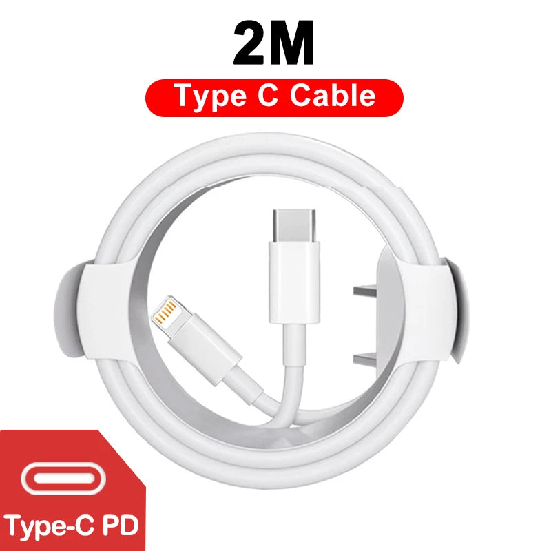 PD 30W USB-C Kabel für iPhone 16–11