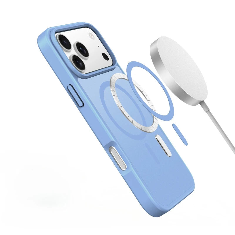 Magnetische PC Hülle für iPhone 17 Pro Max Air Transparent