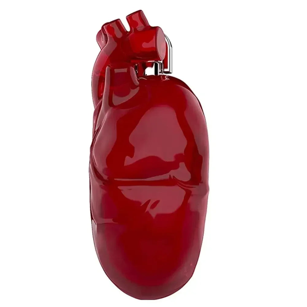 Coole Herz Airpods Hülle 3D Silikon Rot