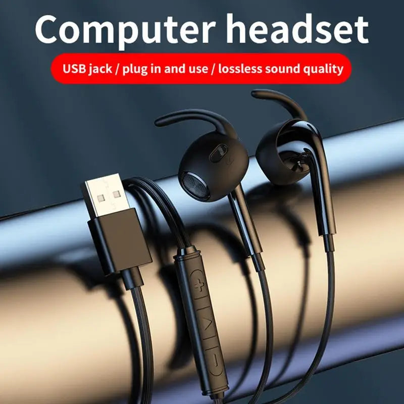 USB Computer Ohrhörer 7.1 Gaming Headset