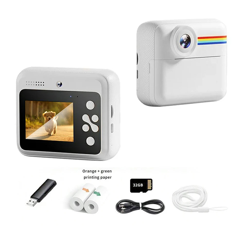 Mini Kinderkamera Sofortdruck Tragbare HD Digitalkamera