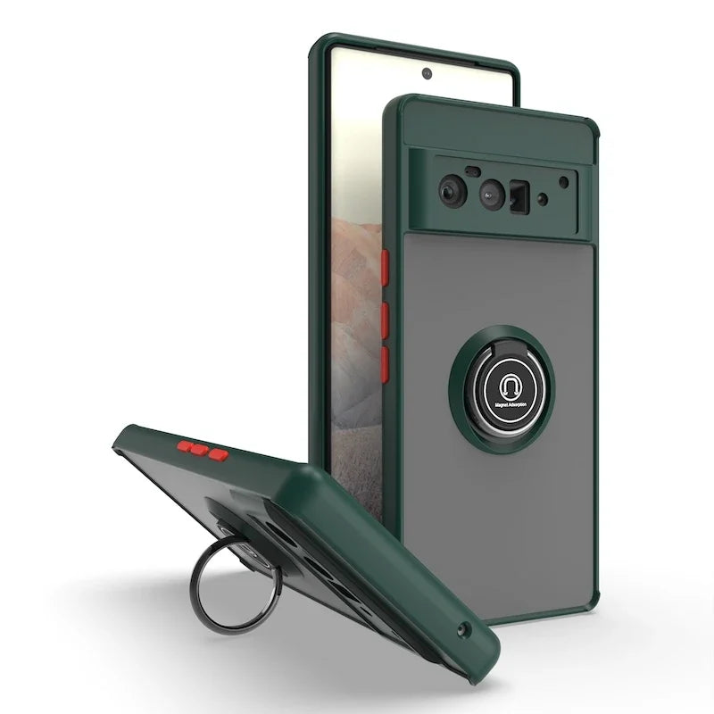 Pixel Hülle Matt mit Ring & Magnet