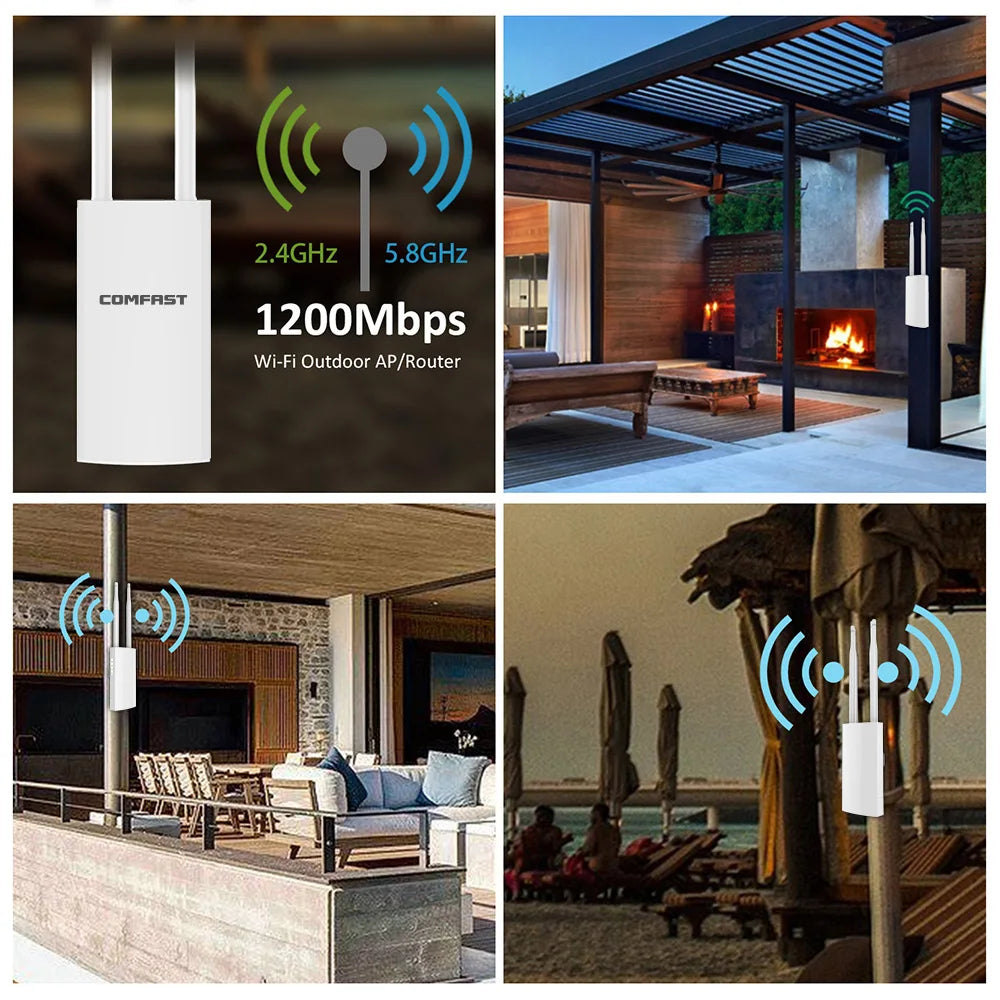 Comfast Outdoor 5GHz WLAN Router AP