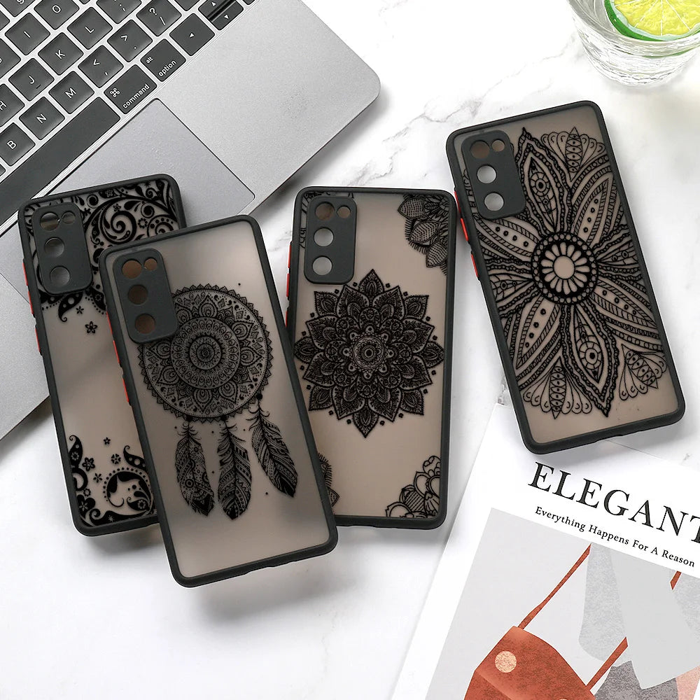 Mandala Dreamcatcher Shockproof Case for Samsung