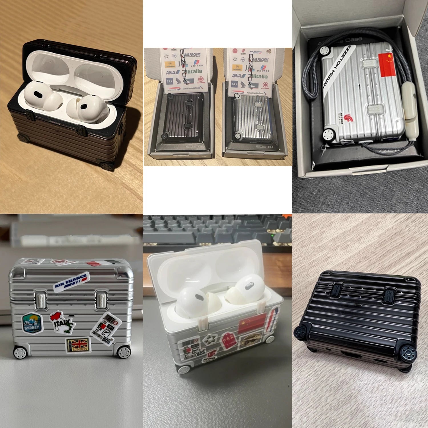 Modische Silikonhülle für AirPods Pro 3 4