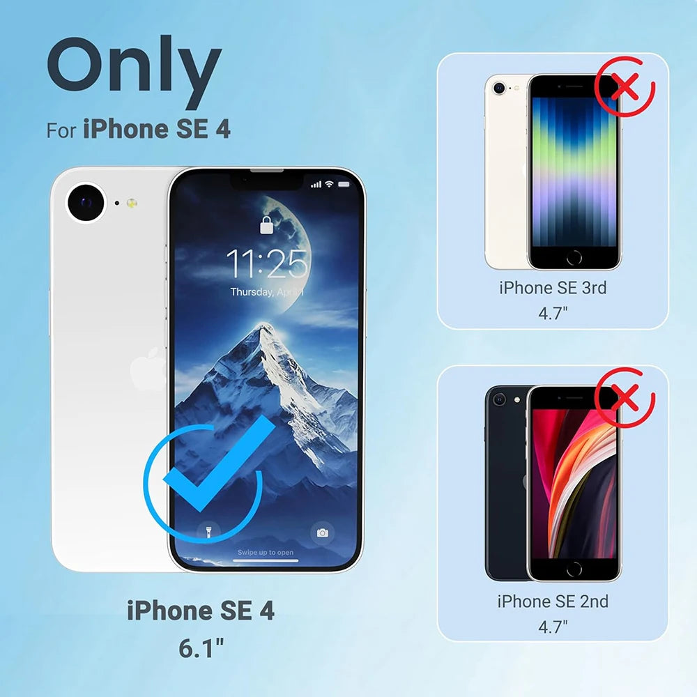 Magnetische Magsafe Hülle iPhone 16E SE4