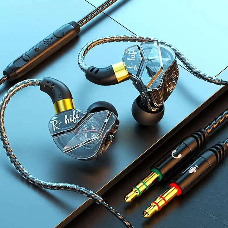2-in-1 In-Ear-Kopfhörer mit Mikrofon