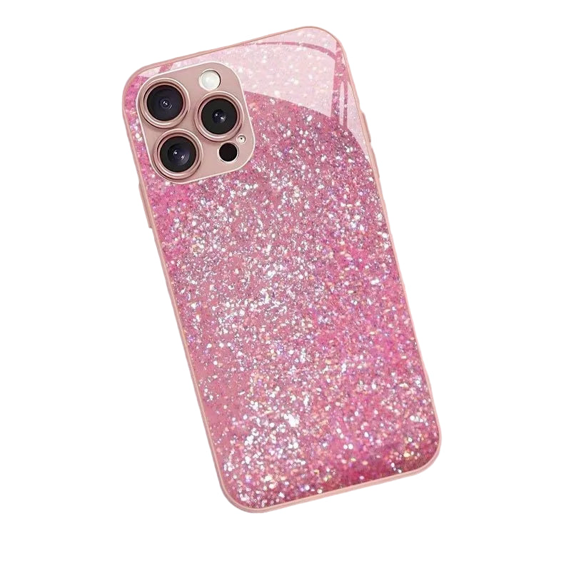 Glitzer Handyhülle Metallic Muster für iPhone 17 Pro Max