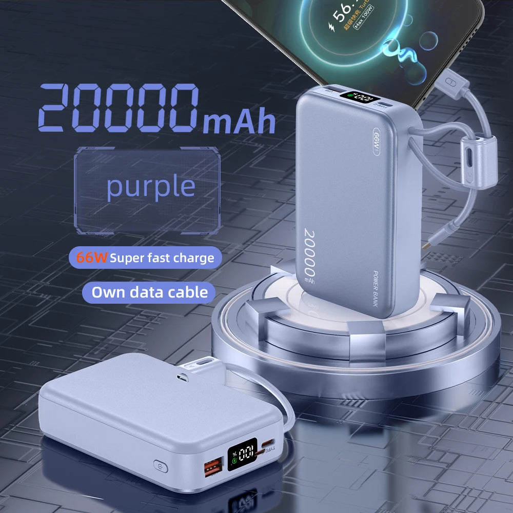 20000 mAh Powerbank 66W