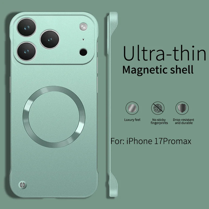 Ultradünne magnetische Metallic Magsafe Hülle
