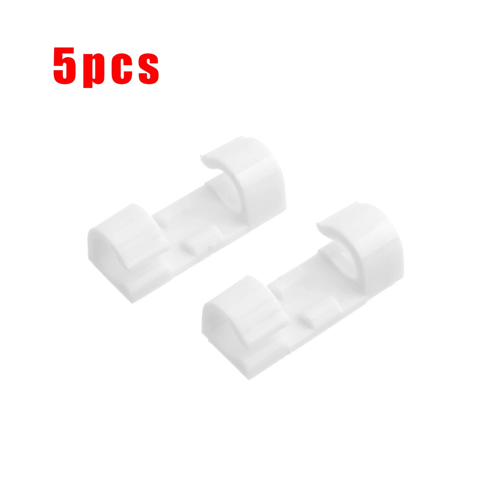 Self-adhesive cable clips for cable organization & office