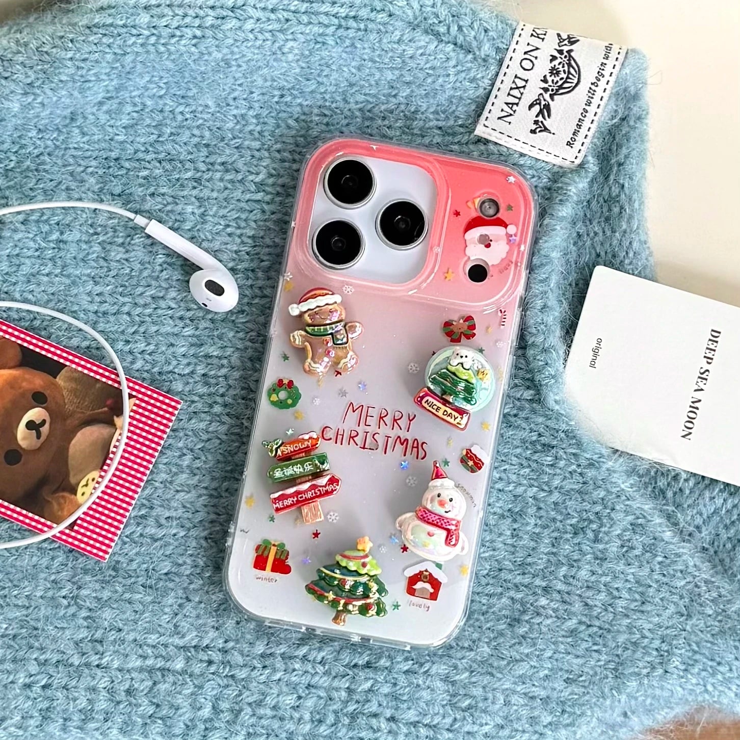 3D Weihnachtsbaum Hülle für iPhone 17 & 16