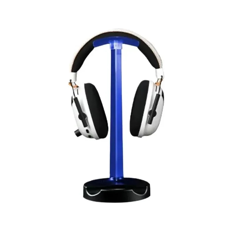 Abnehmbarer LED Kopfhörerhalter mit Licht & Organizer