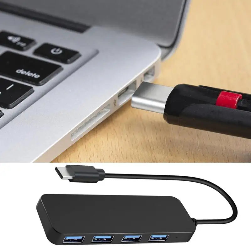 4-Port USB 3.0 Type-C Hub Adapter