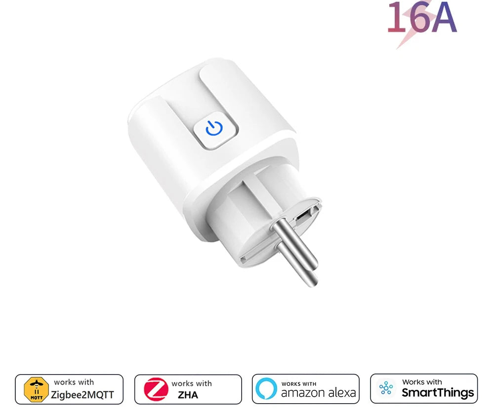 Smart Steckdose 16A/20A mit Energie-Monitor