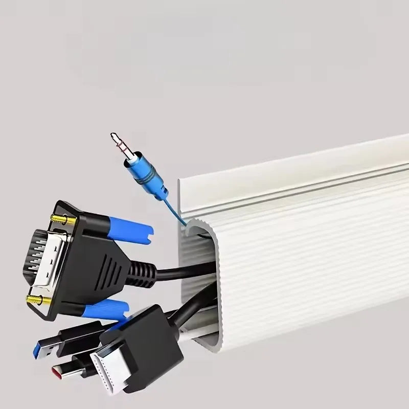 Kabelmanagement-Tablett 40 cm für Schreibtisch