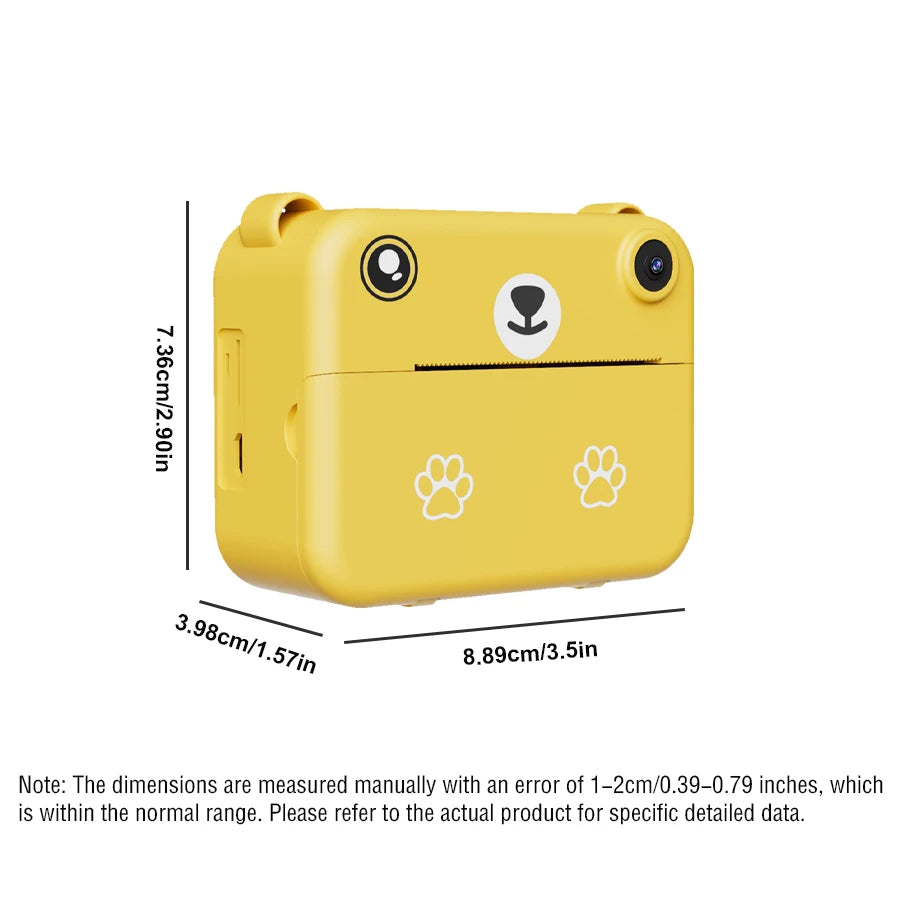 Kinder Sofortbildkamera mit 1080P HD Video & Druck