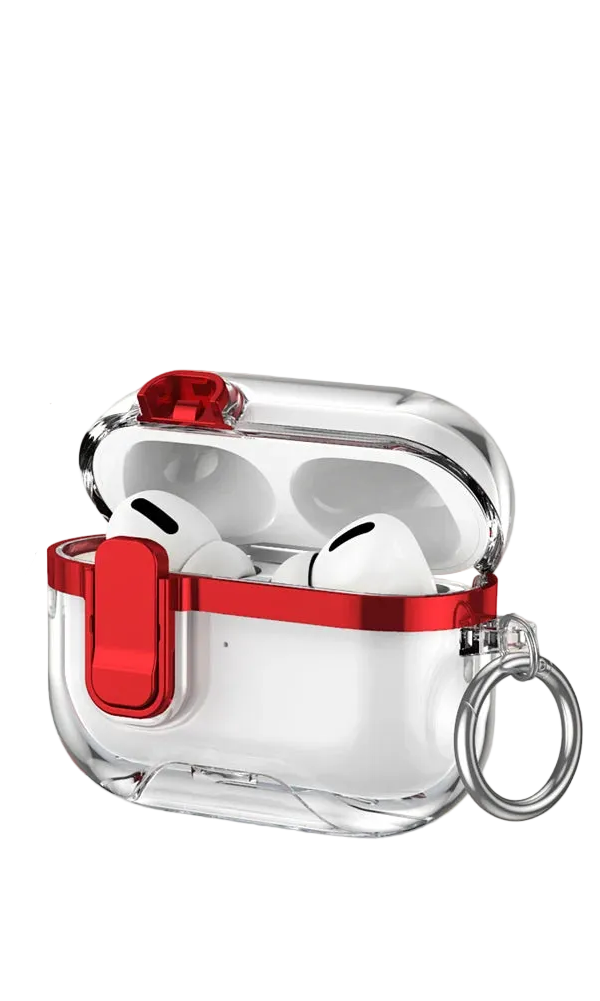 Transparent shockproof protective case for AirPods Pro 3