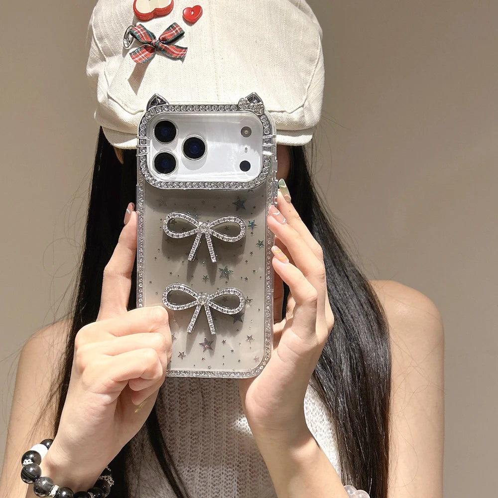 3D Katzenohren Hülle für iPhone 17 Serie