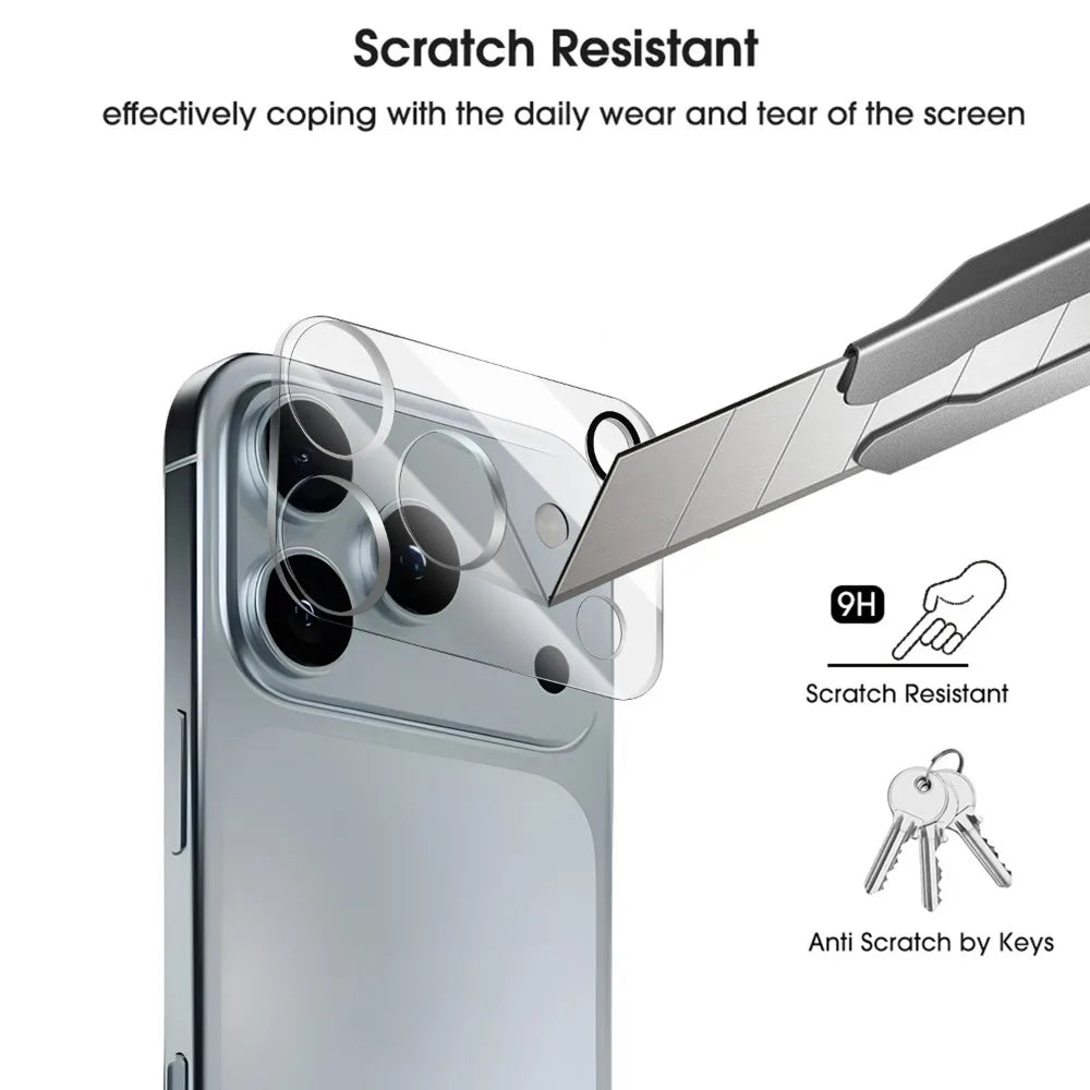 Kamera Linsenschutz Glas für iPhone 17 Pro Max