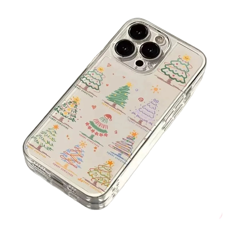 Süße Weihnachtsbaum Handyhülle für Samsung S26 S25