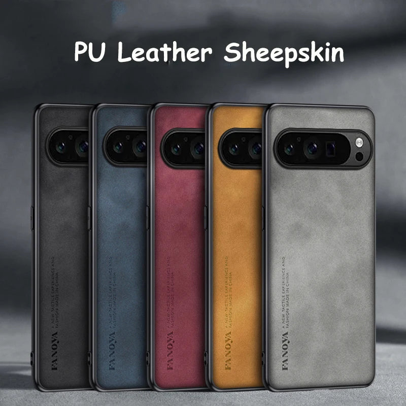 Shockproof PU leather case for Pixel
