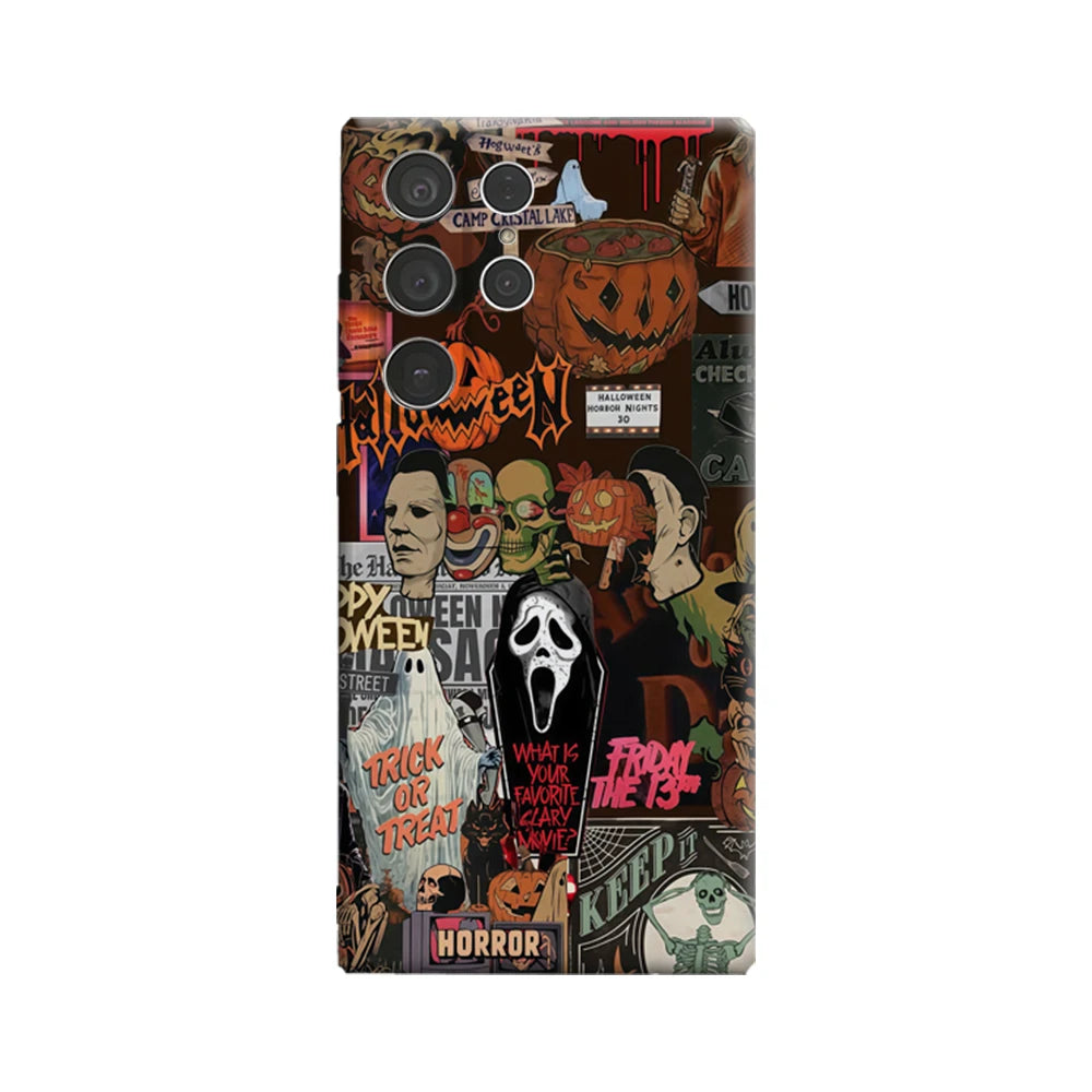 Halloween Horror Phone Case for Galaxy S25 S24 S23