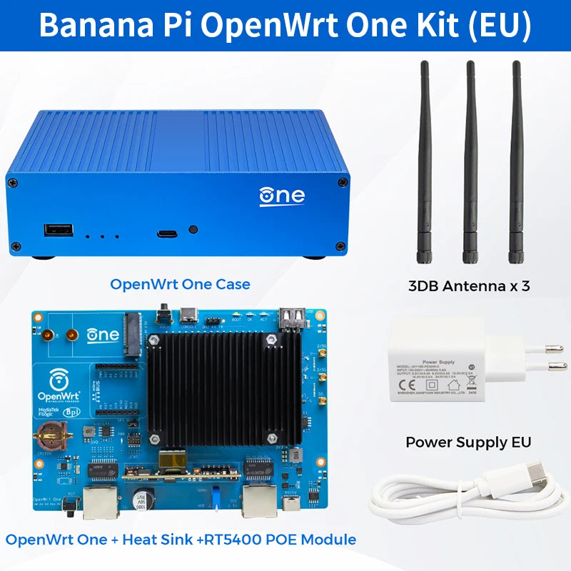 Banana Pi OpenWrt WiFi6 Router MT7981B