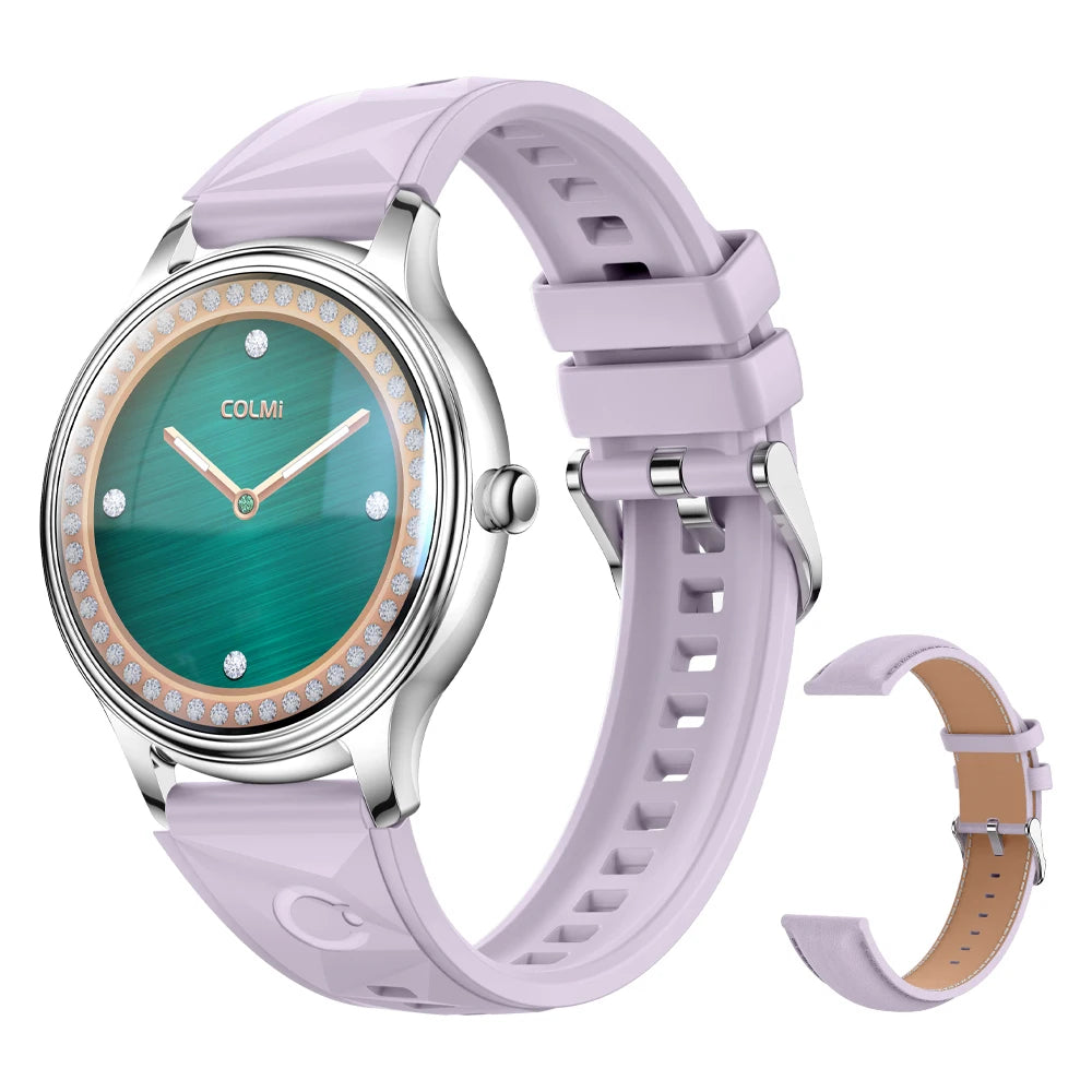 Ultradünne Smartwatch 1,32" AMOLED Damen Gesundheit