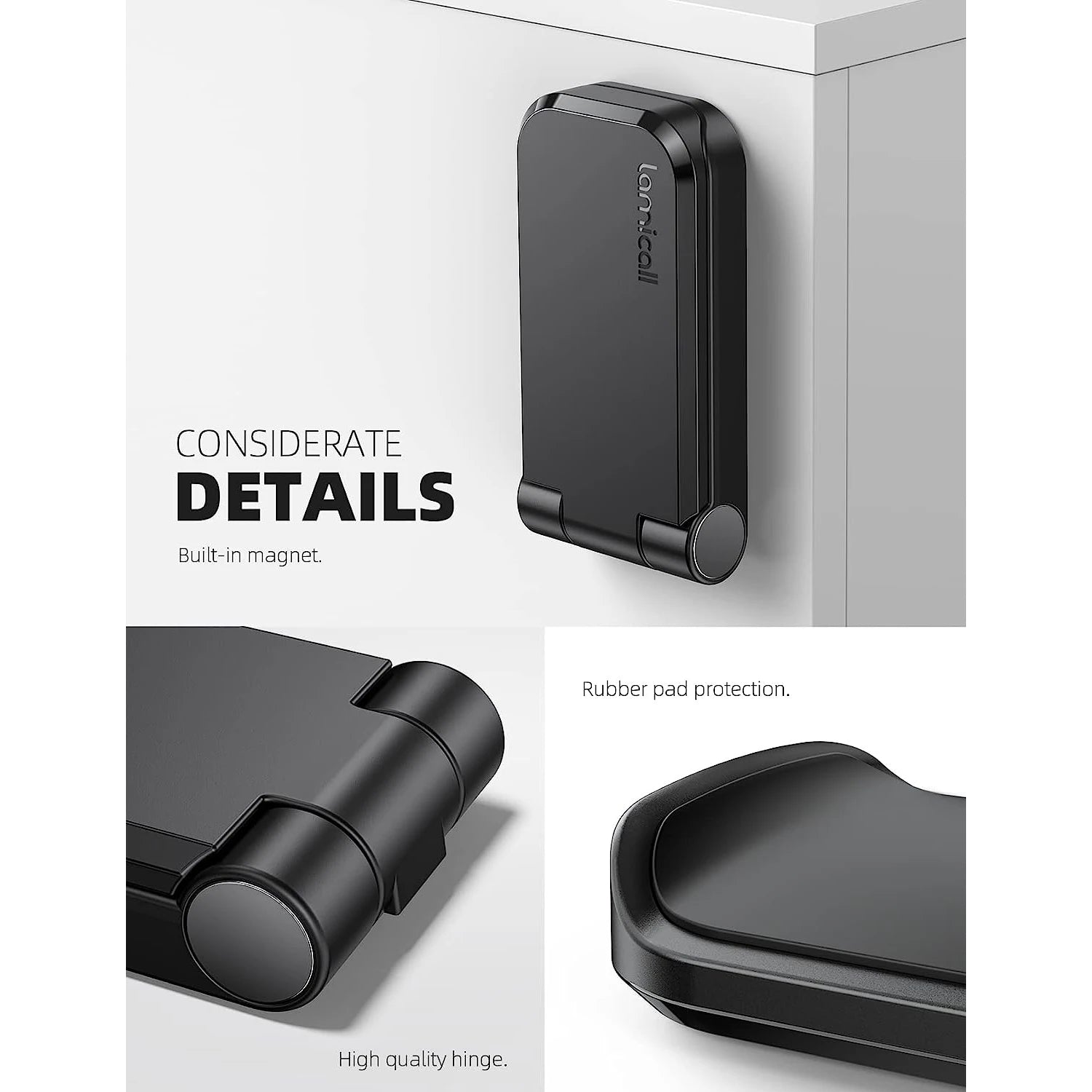 Kopfhörer Halterung Faltbar & Hängend – Platzsparender Headset Haken für Schreibtisch