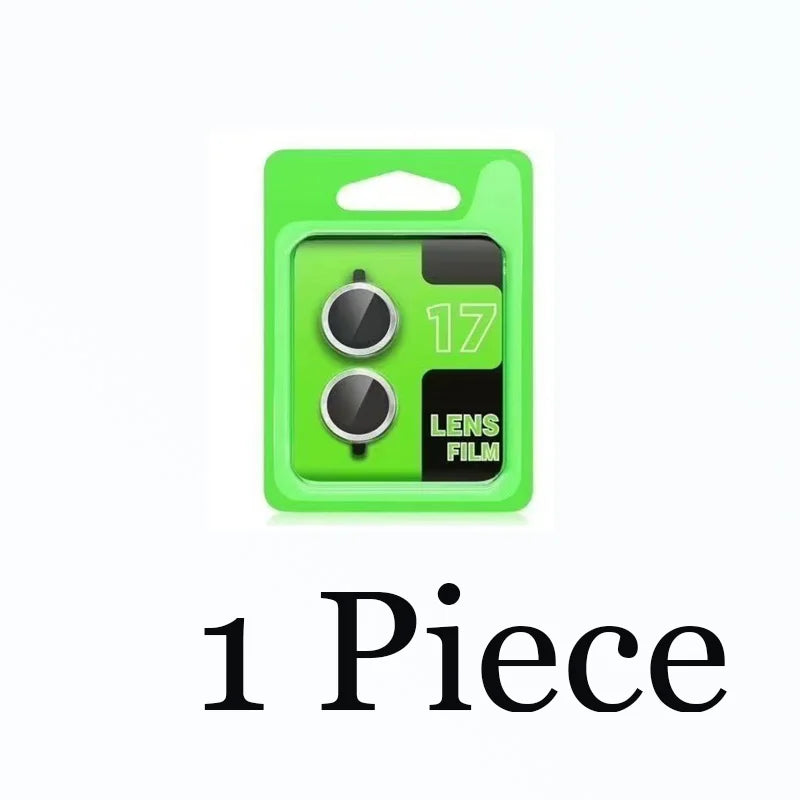 Metall Ring Kamera Schutzglas für iPhone 17