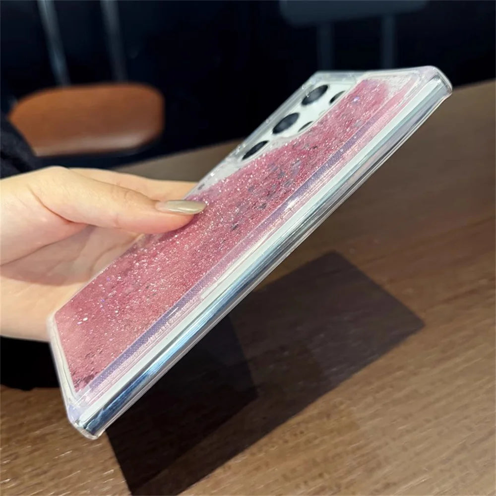 Bling Glitzer Noctilucent Hülle für Samsung S25