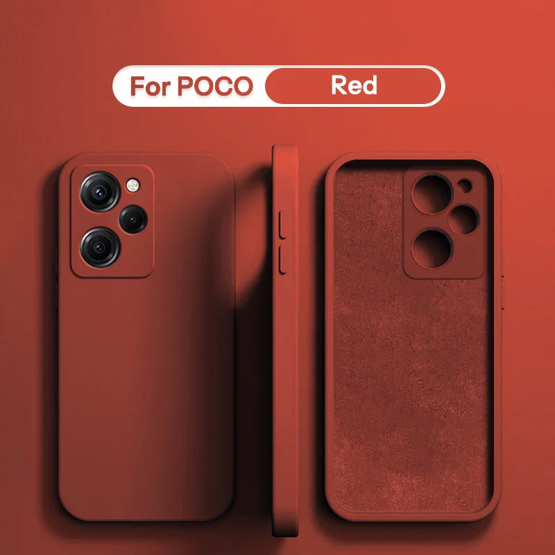 Flüssigsilikonhülle für POCO F-Serie