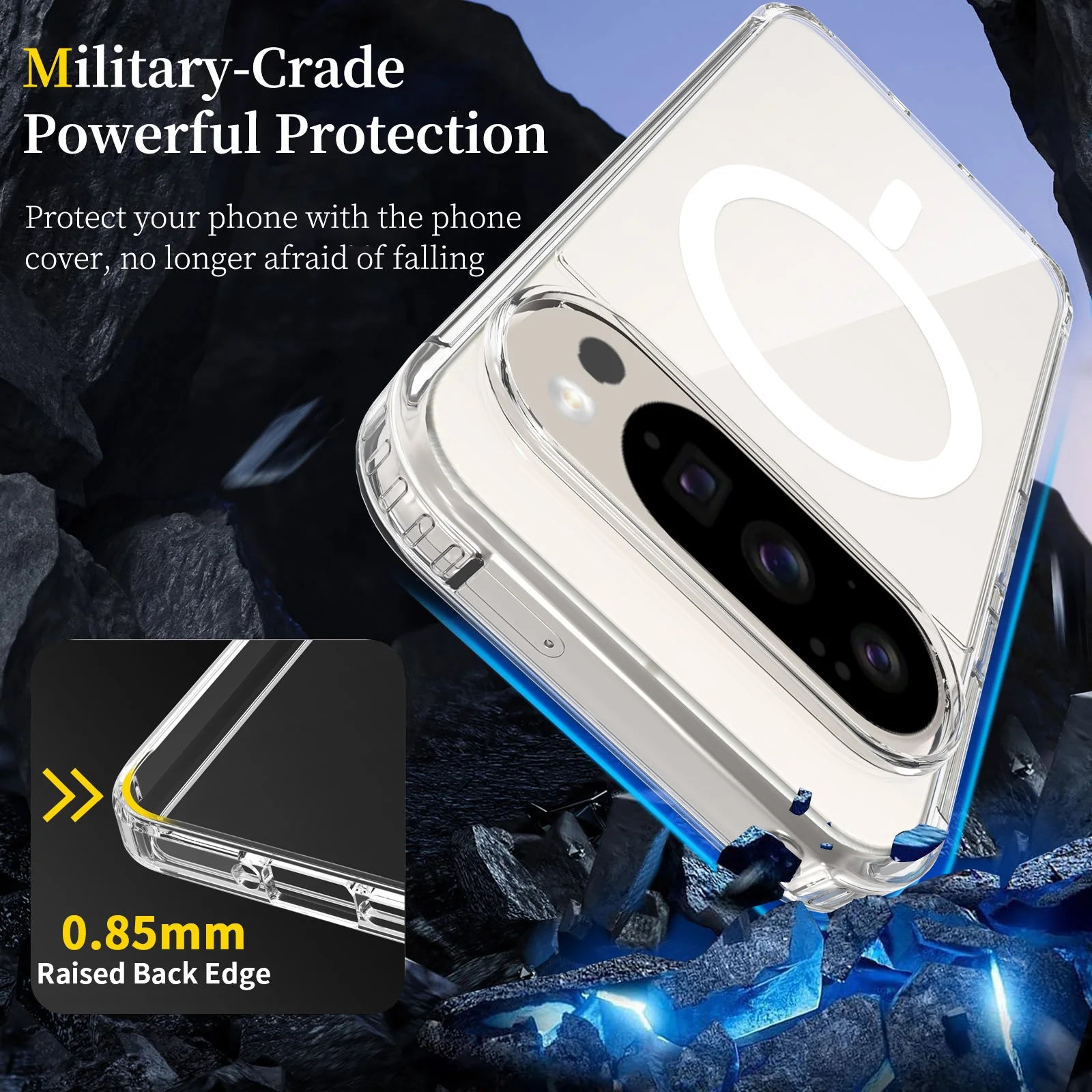 Transparente Magnet-Hülle Pixel 10 Pro