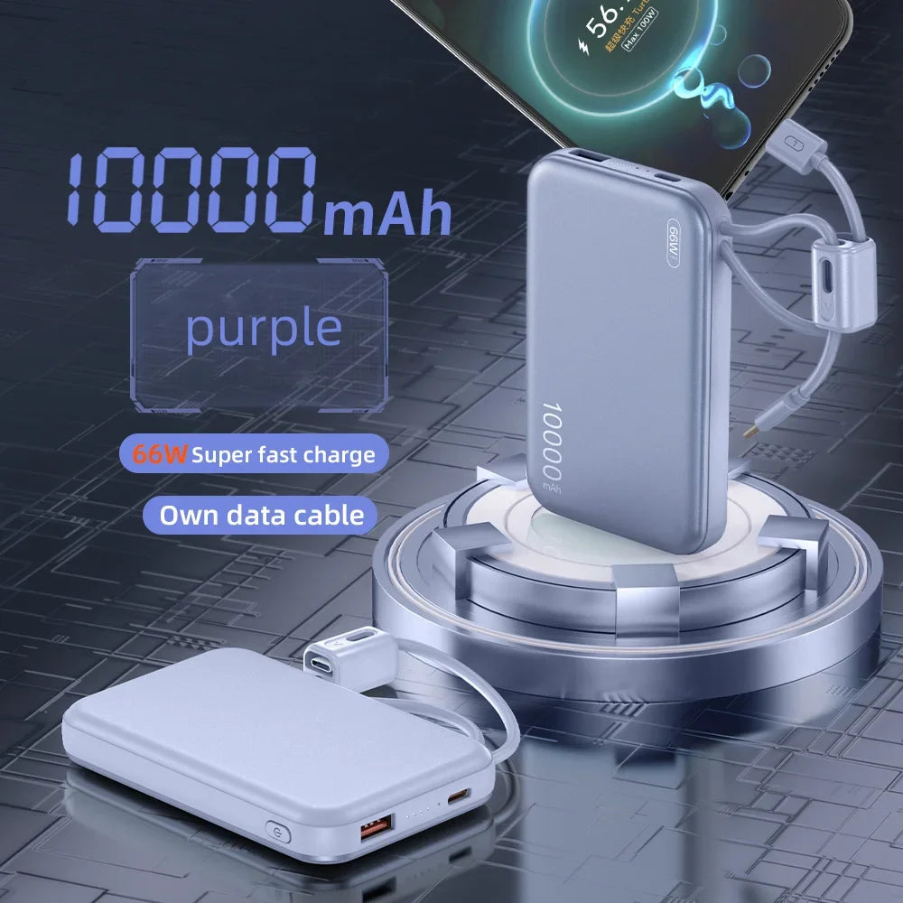 10000mAh 66W Powerbank Flugzeugsicher
