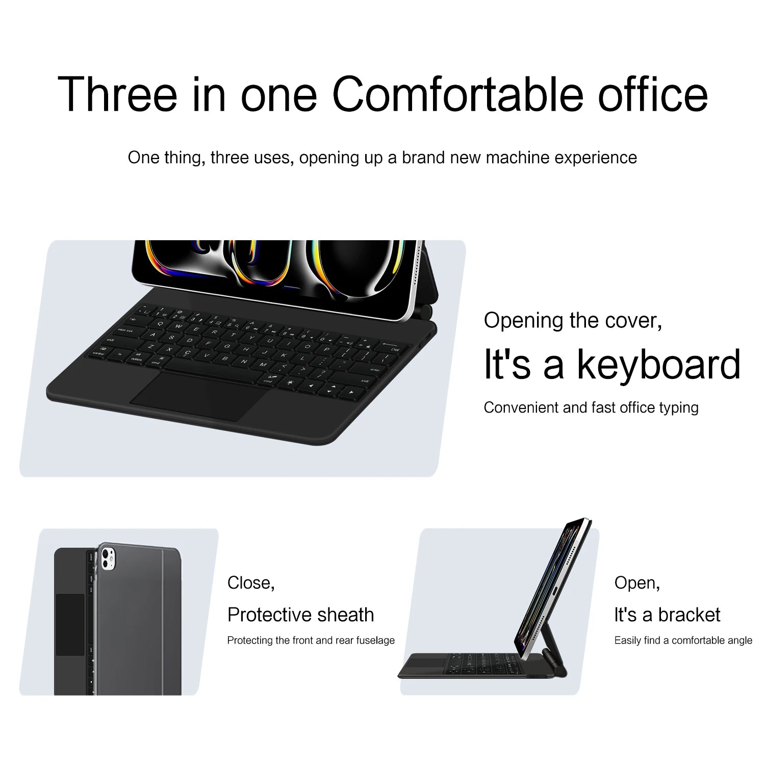 Magic Keyboard Case for iPad Pro/Air