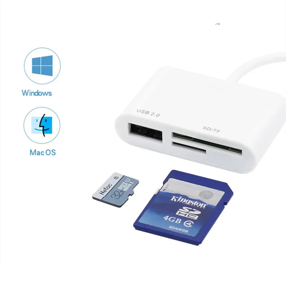Typ C Kartenleser Micro SD TF Adapter OTG Android