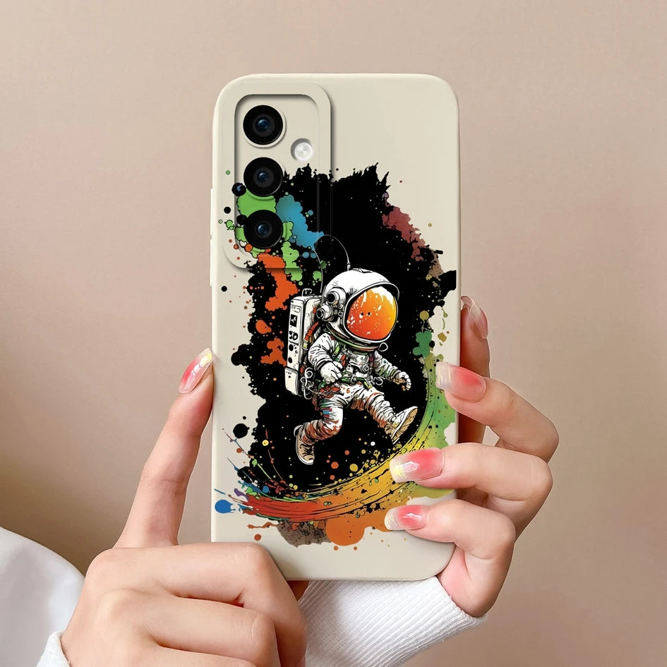 Leopardenmuster Silikonhülle mit Kameraschutz