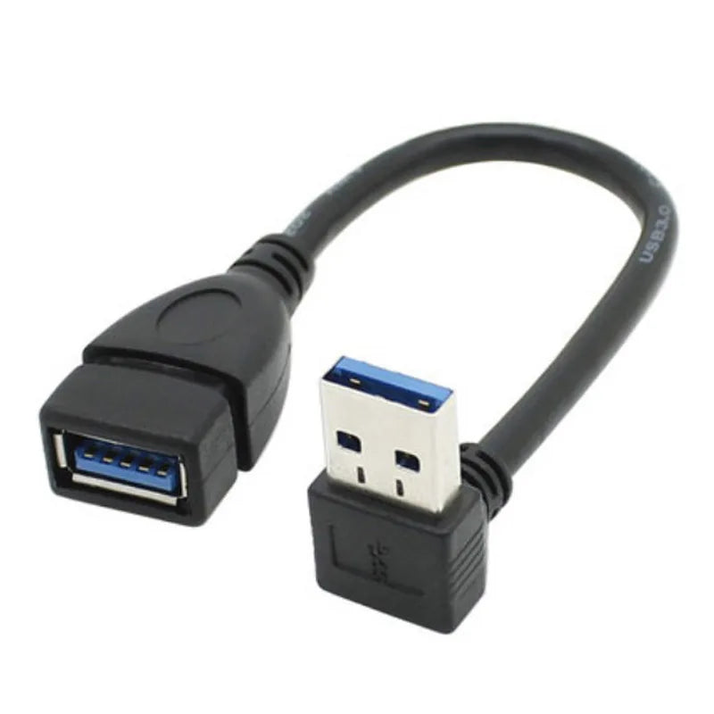 USB 3.0 90° Winkel-Verlängerungskabel