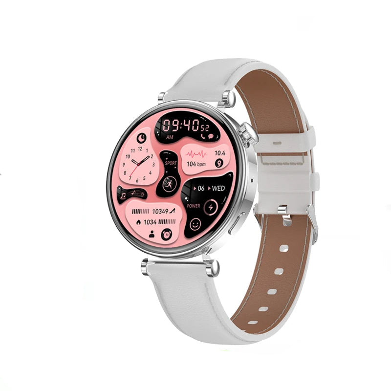 Elegante Damen Smartwatch GPS NFC Fullscreen 2025