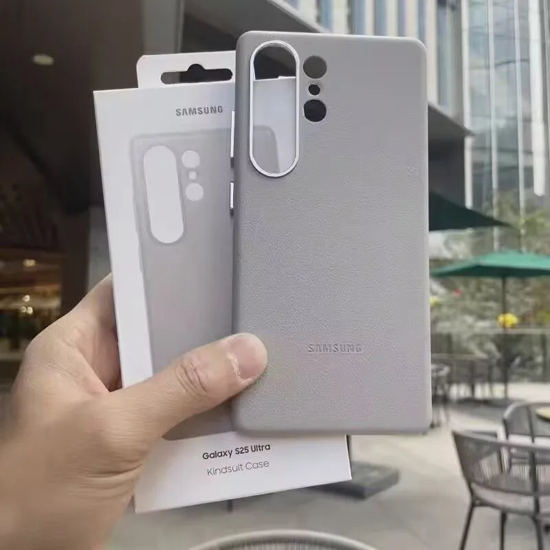 Luxus Lederhülle für Samsung Galaxy S25 Ultra