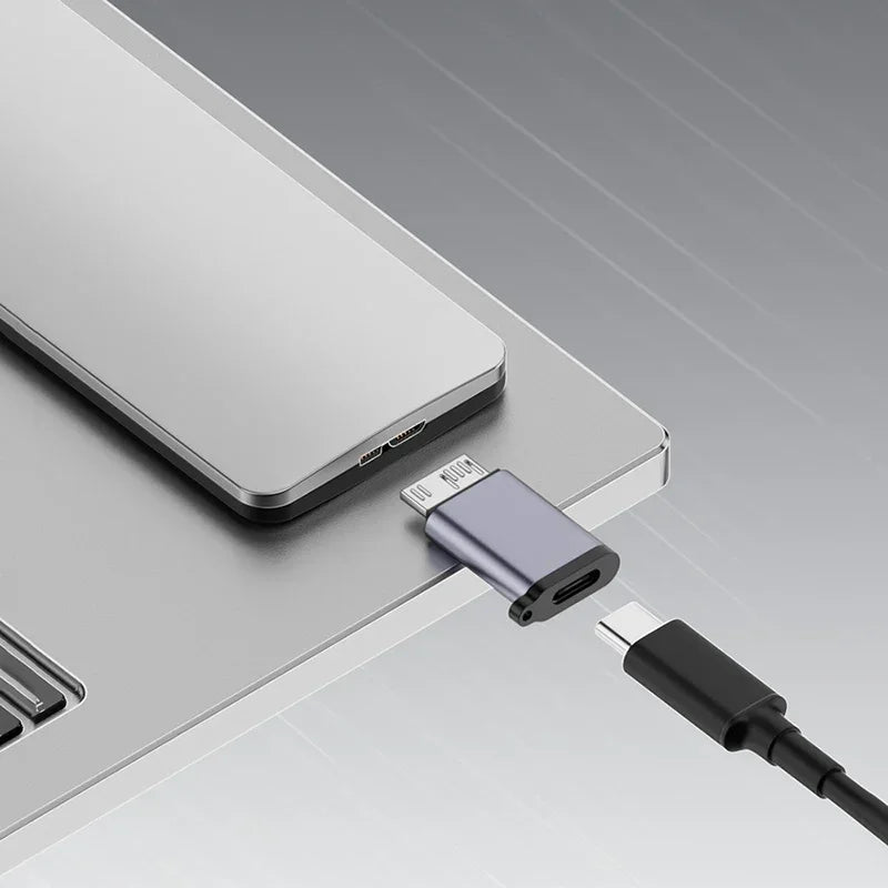 Micro B USB 3.0 Stecker auf Typ C Adapter