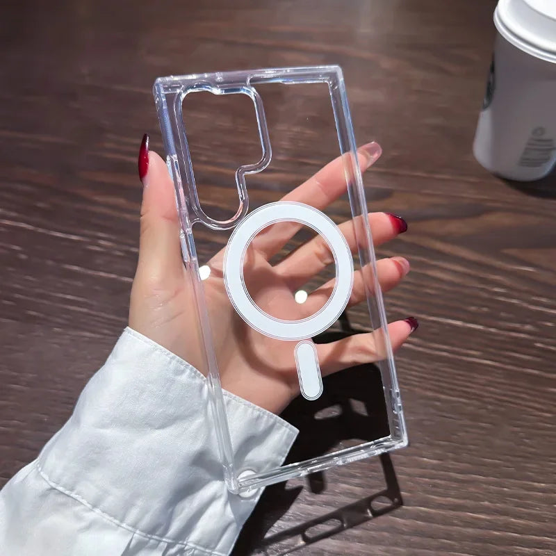 Magnetische Wireless Hülle für Samsung Galaxy S25