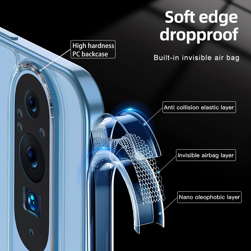 Magsafe Pixel Hülle Weiß & Klar