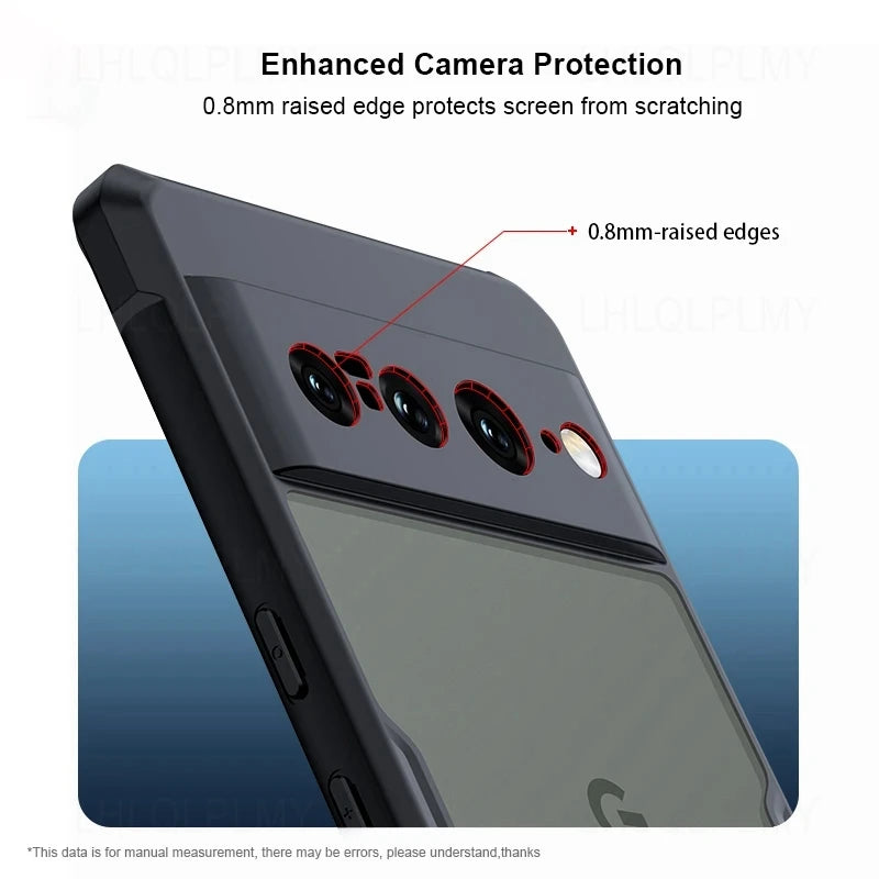 Stoßfeste Silikonhülle für Pixel 6–8 Pro