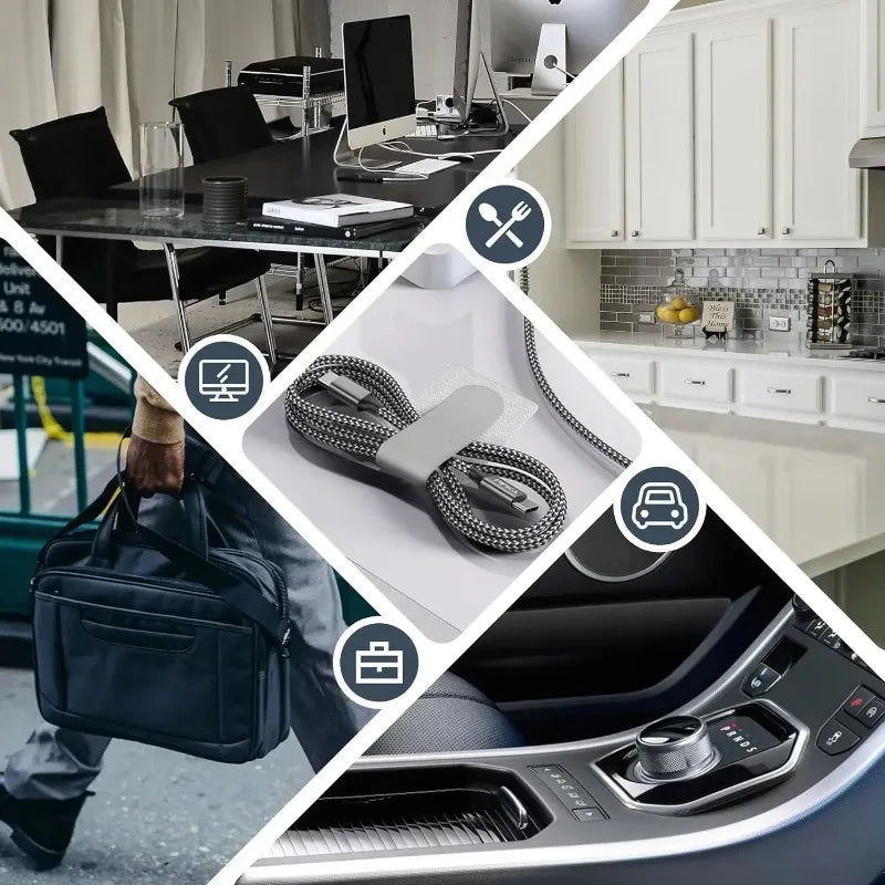 Selbstklebende wiederverwendbare Kabelbinder Organizer