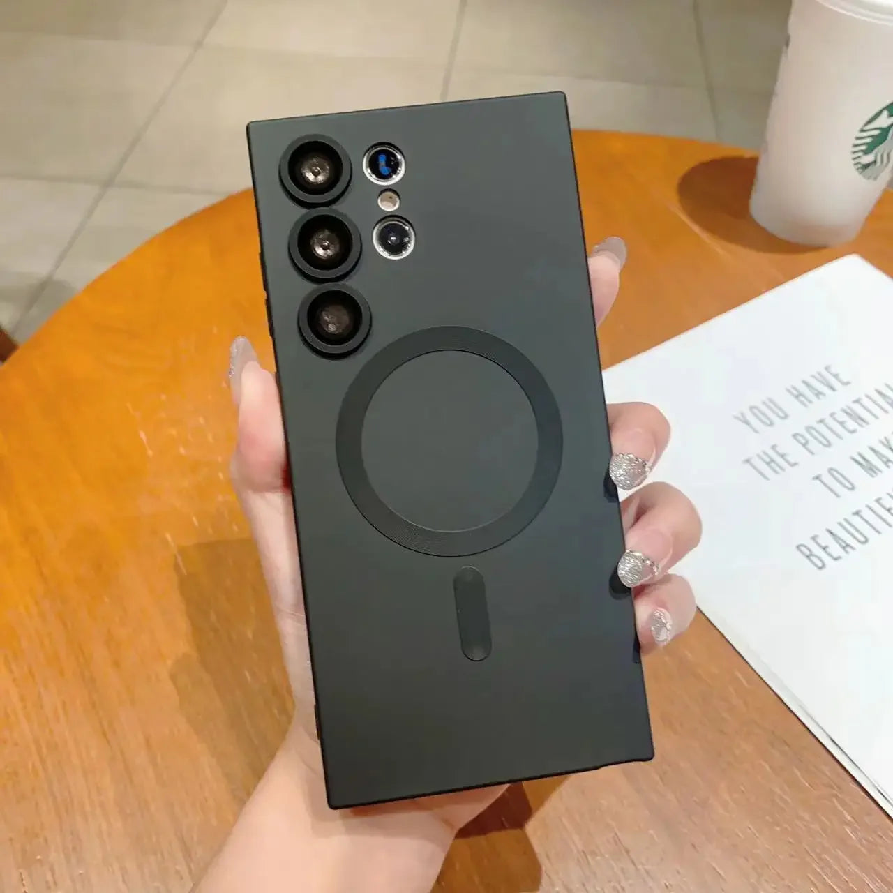 Luxuriöse Magsafe Hülle für Samsung Galaxy